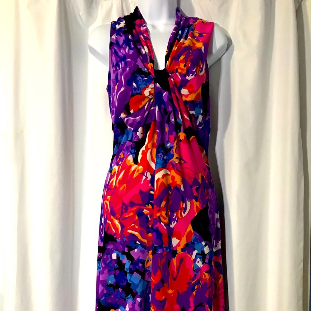 Bright and Beautiful Jones New York Dress Large